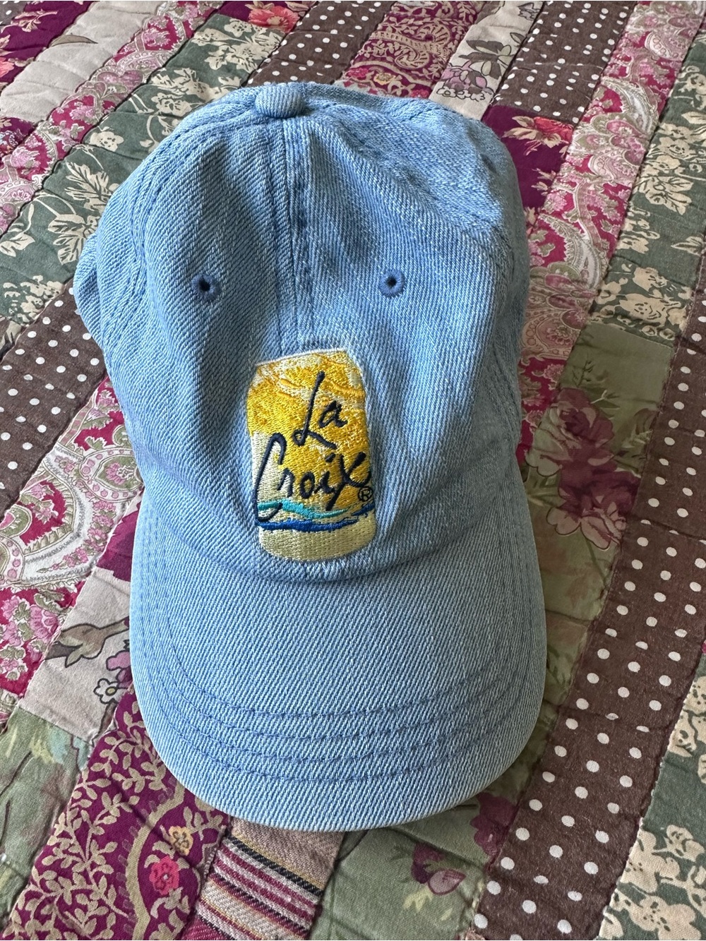Light Blue Denim Baseball Cap